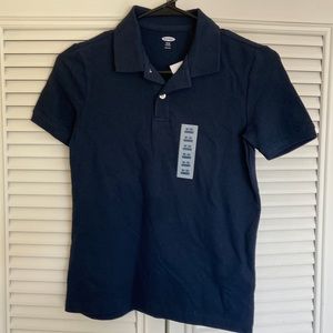 Old Navy blue 👕 polo shirt. NWT